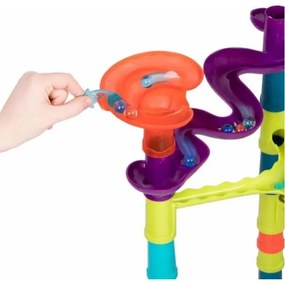 B-Toys - Gulôčková dráha MARBLE Deluxe 3xAG13