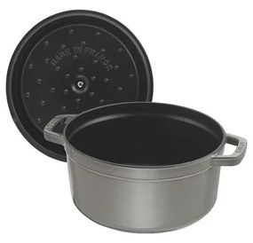 Staub Hrniec STAUB okrúhly 14 cm sivý 0,8l