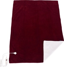 Elektrická vyhrievacia deka MEDISA, vínová