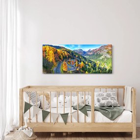 Obraz - Malojský priesmyk (120x50 cm)