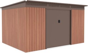 Záhradný domček G21 GRAH 915 - 340 x 269 cm, hnedý