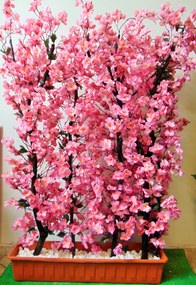 Zástena sakura 140 cm x 100 cm