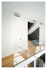 Biele stropné svietidlo s kovovým tienidlom 34x18,5 cm Loid – GTV