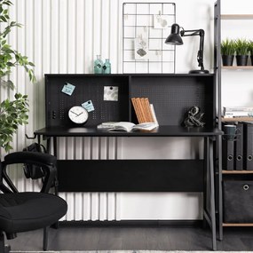 PROXIMA.store - Industriálny písaci stôl ICE FARBA: hnedá