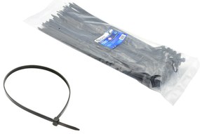 Geko Sťahovacie pásky 185x4,8mm BLACK