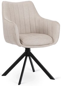 PROXIMA.store - Čalúnená otočná stolička MUMBAI FARBA: hnedá