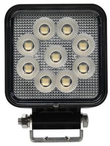 LED Bodové svietidlo pre automobil BLACK LED/36W/10-30V IP69 5700K hranatý