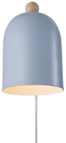 Nordlux - Nástenné bodové svietidlo GASTON 1xE27/15W/230V modrá