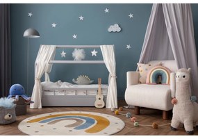 Okrovožltý/slonovinový detský koberec ø120 cm Joyful Gold – FD