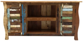 furniture-nabytek.cz - TV stolík masív z recyklovaného mangového dreva 140x70x45