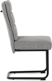 Jedálenská stolička sivá DCL-P3107 SIL2