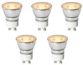 Sada 5 stmievateľných LED žiaroviek GU10 35 mm 4W 200 lm 2200K