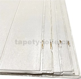 Samolepiace penové 3D panely W1-01, cena za kus, rozmer 70 x 70 cm, obklad biely, IMPOL TRADE