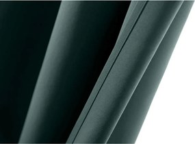 Tyrkysový záves OXFORD 140x250 cm Zavesenie: Kovové krúžky