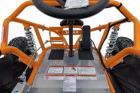 Ramiz Elektrické motokárové vozidlo MAIGHTY Oranžová