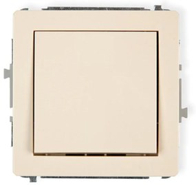 Vypínač jednopólový D DWP-1 béžový