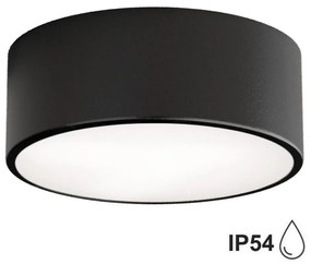 Brilagi - Kúpeľňové stropné svietidlo CLARE 1xE27/24W/230V pr. 20 cm IP54 čierna 8590828607052