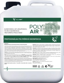 Dezinfekcia klimatizácie a vzduchotechniky, proti vírusom a plesniam, POLYMPT Objem: 5 l