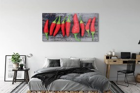 Obraz plexi Červené papričky 140x70 cm