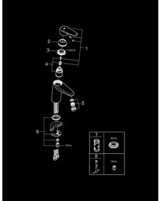 GROHE 3246920E - Umývadlová batéria EURODISC COSMOPOLITAN veľkosť S chróm