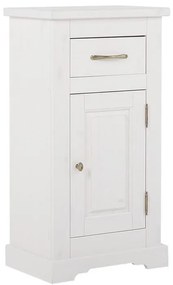 Kúpeľňová skrinka Romantic 810 1D biela borovica