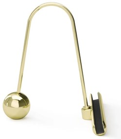 Sklenený stojací rámček v zlatej farbe 26x30,5 cm Flute – Umbra