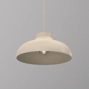 Závesný luster na lanku BASCA 1xE27/15W/230V béžový