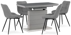 Sada jedálenských stoličiek CT-395 SIL2, 4 ks