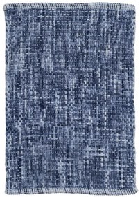 Kúpeľňový koberček CHECK modrý