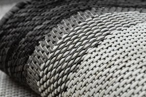 Koberec ORGANIC 2123 / krémový / čierny / naturálny