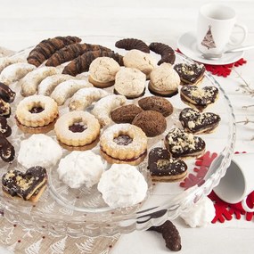 Sklenený podnos na tortu – Orion