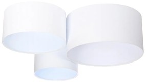 Stropné svietidlo SPACE 3xE27/60W/230V biela