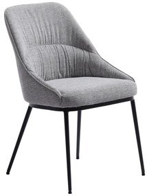Sivé jedálenské stoličky v súprave 2 ks Meridian – Unique Furniture