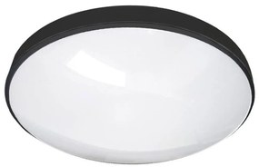 LED Kúpeľňové stropné svietidlo CIRCLE LED/24W/230V 4000K pr. 37 cm IP44 čierna