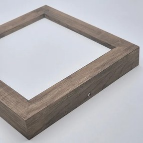 Brilagi-LED Stmievateľné svietidlo WOODY FRAME LED/24W/230V dub 30x30 cm IP44 + DO