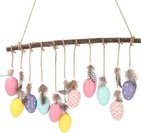 Veľkonočná dekorácia LECCY s farebným vajíčkami ES23 809755