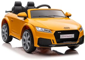 LEAN CARS ELEKTRICKÉ AUTÍČKO Audi TT-RS   - ŽLTÉ- MOTOR 2x45W- BATÉRIA - 12V7Ah- 2022