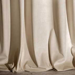 ZATEMŇOVACÍ ZÁVES NA PÁSKE VILLA 140X270 CM BÉŽOVÁ