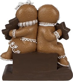 Vianočný adventný kalendár s perníčkami Gingerbread - 11*4*13 cm