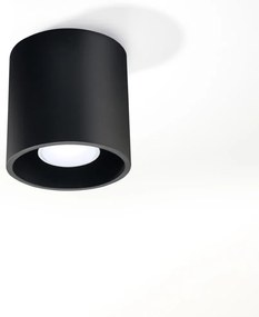 Stropné svietidlo Orbis, 1x čierne kovové tienidlo