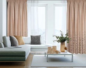 ZATEMŇOVSCÍ ZÁVES NA PÁSKE MARIELA 140X270 CM VZOROVANÁ