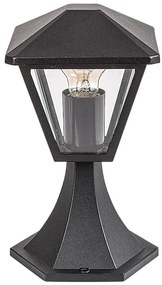 RABALUX Vonkajšia stojacia hliníková lampa PARAVENTO, 1xE27, 40W, 29cm, čierna