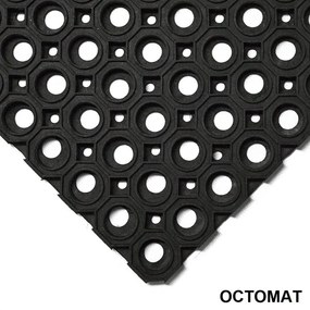 COBA -  COBA Vstupná čistiaca rohož RINGMAT OCTOMAT 50x100 cm čierna