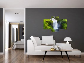 Obraz - Vodopád Skogafoss (90x60 cm)