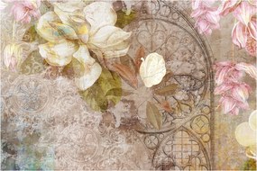Obraz - Kvetinový ornament (90x60 cm)