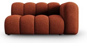 Modul pohovky v tehlovej farbe (pravý roh) Lupine – Micadoni Home