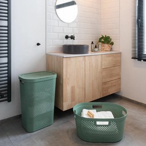 Curver Kôš na špinavú bielizeň Infinity 59 l, zelená