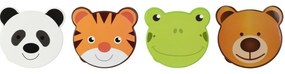 Sada detských desiatových boxov Frog, 4 ks, 200 ml, 300 ml, 500 ml a 750 ml