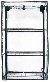 Lean Mini záhradný skleník s fóliou 46 x 24 x 80 cm