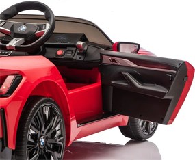 LEAN CARS Elektrické autíčko BMW i4 4x4 JE1009 červené